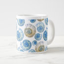 Search for large seashell mugs Nautical