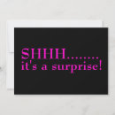 Search for shhh birthday invitations Celebration