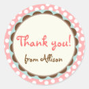 Search for pink and brown polka dots stickers Girly