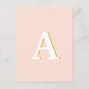 Recherche de monogrammes cartes postales Alphabet