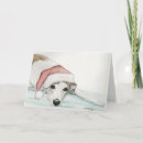 Search for greyhound christmas cards Santa