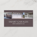 Search for garage door business cards Construction