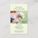 Recherche de arrière plan mariage cartes visite Photographe