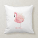 Search for pink flamingo pillows Tropical birds