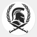 Recherche de spartans autocollants Guerrier