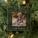 Search for green card ornaments Trendy