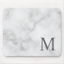 Recherche de marbre blanc tapis souris Moderne