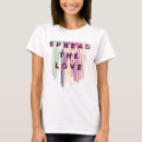 Search for spread love tshirts Typography