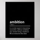 Search for ambition posters Success