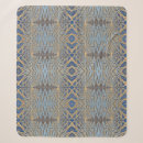 Search for tribal geometric blankets Blue