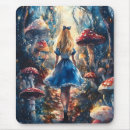 Search for alice in wonderland mousepads Whimsical
