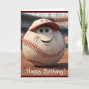 Search for funny baseball birthday cards Sports