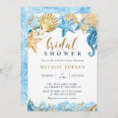 Search for sea bridal shower invitations Under the sea