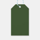 Search for dark green gift tags Solid color