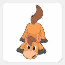 Recherche de poulains mignons autocollants Cheval