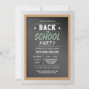 Search for kids back to school invitations Party