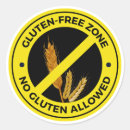 Search for gluten free stickers Restaurant