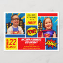 Search for twin superhero invitations Boys