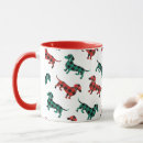 Search for dachshund christmas mugs Pattern