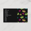 Recherche de affaires papillon cartes visite Papillons