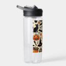 Search for cat design water bottles Pumpkin