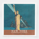 Search for new york city napkins Statue of liberty