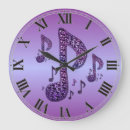 Search for lilac purple clocks Decorative
