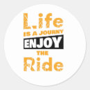 Search for life is a journey stickers Travel