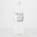 Recherche de birthday water bottle labels Aquarelle