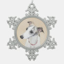 Search for whippet ornaments Cute