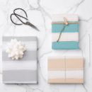 Recherche de plage papier cadeau Rayures