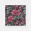 Recherche de framboise serviettes Aquarelle