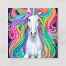 Recherche de beau cheval cartes visite Licorne