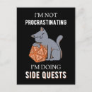 Search for procrastinator postcards Procrastinating