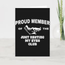 Search for just resting my eyes Proud member