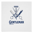 Recherche de la coiffure posters Barbier