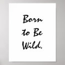 Search for born to be wild posters Typography