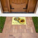 Search for sunflower doormats Botanical
