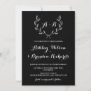 Search for winter wreath wedding invitations Calligraphy