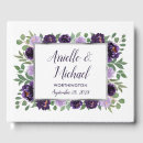 Search for purple wedding guest books Silver