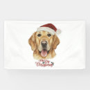 Search for funny christmas banners Dog lover