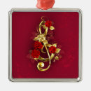 Search for treble clef ornaments Gold