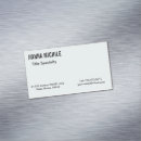 Search for magnetic business cards Stylish