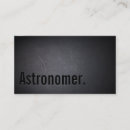 Search for space business cards Astronomer