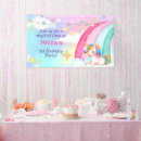 Search for unicorn birthday party banners Colorful