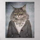 Recherche de chat anthropomorphe posters Surréaliste