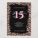 Recherche de pink gold safari birthday invitations Moderne