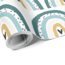Search for rainbow dots wrapping paper Blue