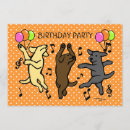 Search for labrador birthday invitations Black lab