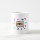 Recherche de symbole mathématique tasses Enseignant